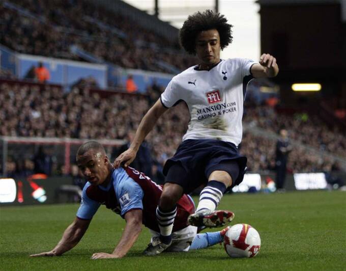 Spurs' Benoit Assou-Ekotto & Villa's Gabby Agbonlahor