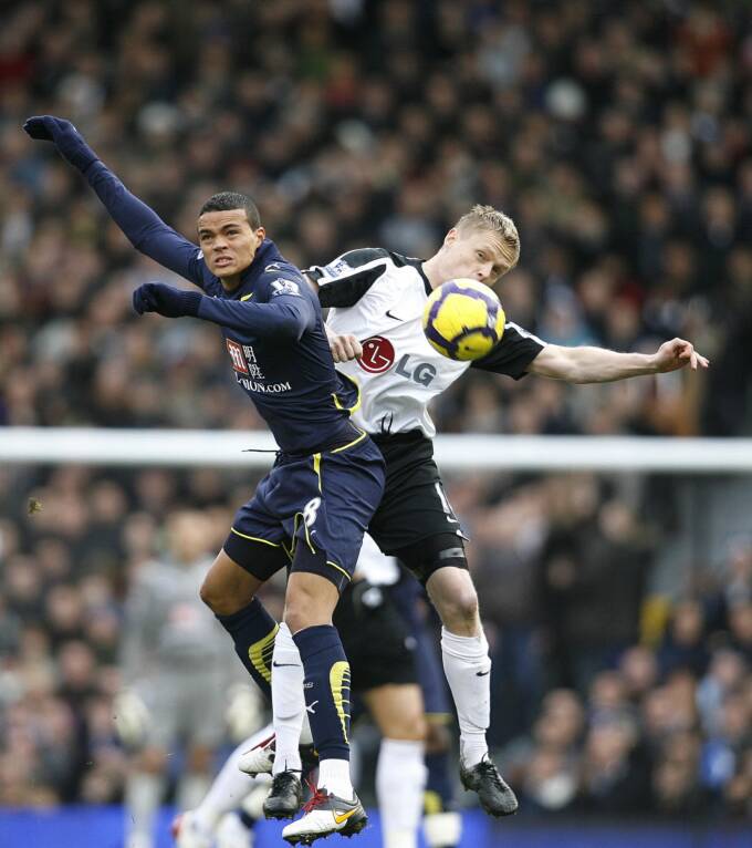 Jermaine Jenas & Damien Duff