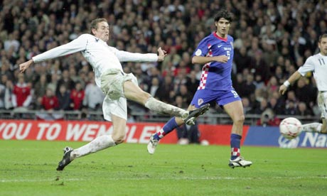 Peter Crouch, England v Croatia