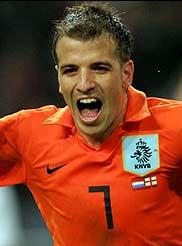 Rafael Van der Vart of Tottenham Hotspur and the Netherlands