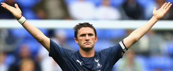 Robbie Keane with Tottenham Hotspur