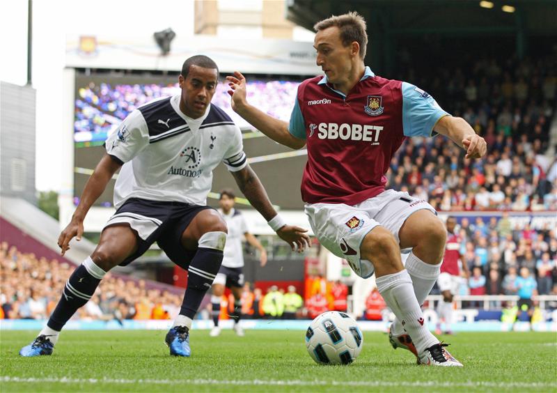 Tom Huddlestone against West Ham United