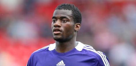 Sebastien Bassong on duty for France U-21s