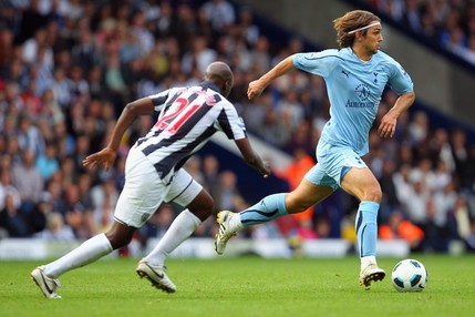 Niko Kranjcar in action against West Bromwich Albion