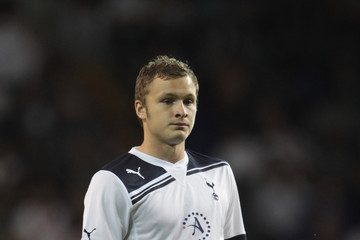 Dean Parrett in action for Spurs