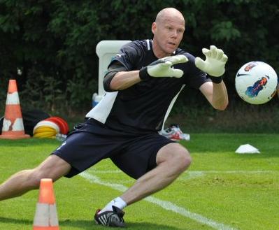 Brad Friedel during pre-season training at Spurs Lodge, Chigwell