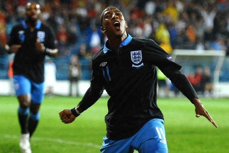 Ashley Young, Montenegro 2-2 England, October 2011