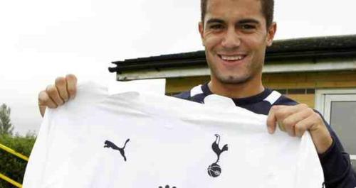 Iago Falque after his loan move to Tottenham Hotspur