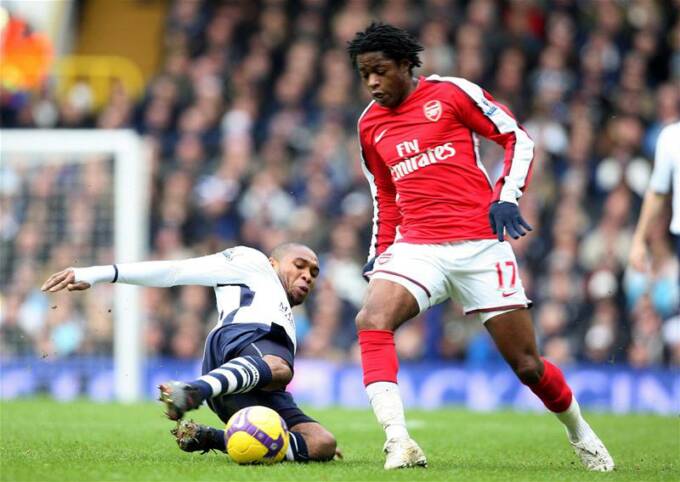 Wilson Palacios Spurs v Arsenal