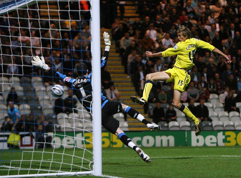 Peter Crouch scored a hattrick against Preston North End