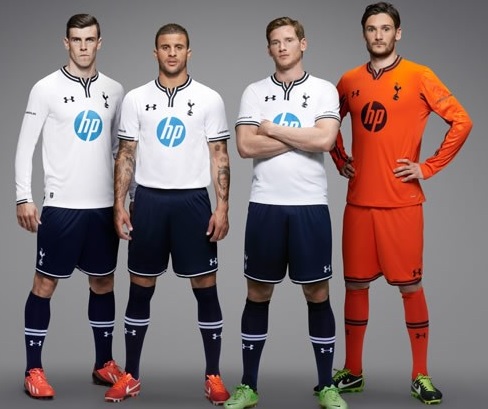 Gareth Bale, Kyle Walker, Jan Vertonghen & Hugo Lloris