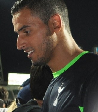 Nacer Chadli in Hong Kong, July 2013