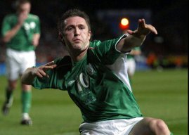 Robbie Keane of Spurs & Ireland