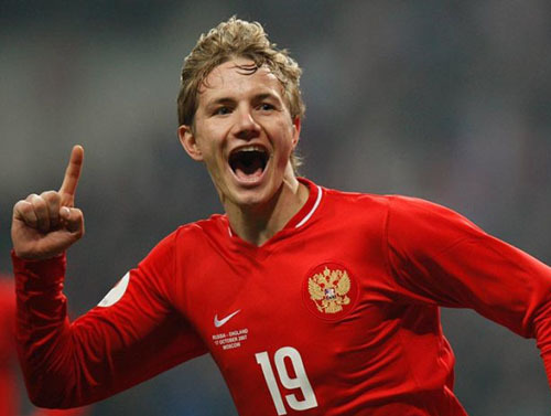 Roman Pavlyuchenko of Spurs & Russia