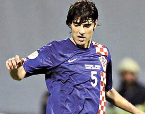 Vedran Corluka of Tottenham Hotspur & Croatia